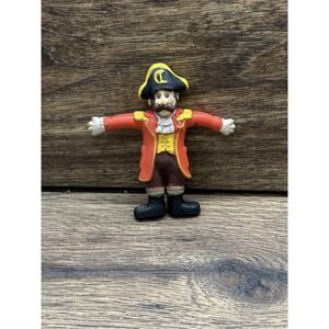 VINTAGE‎ 1988 "MOVEABLES" McDONALD'S HAPPY MEAL toy Captain Crook 2.5" Figure